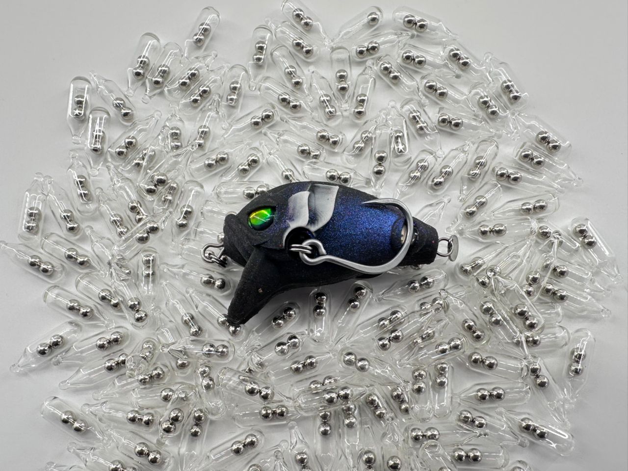 MAGAS Blockbuster-42 Subsurface soft silicone anti-snag fishing lure with patented Magnetic Anti-Snag System and removable glass rattle
