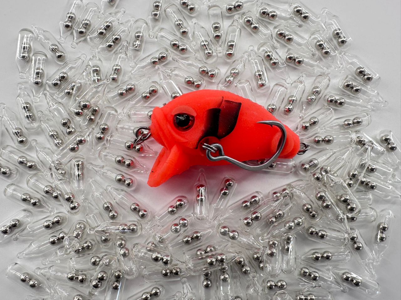 MAGAS Blockbuster-42 Subsurface soft silicone anti-snag fishing lure with patented Magnetic Anti-Snag System and removable glass rattle