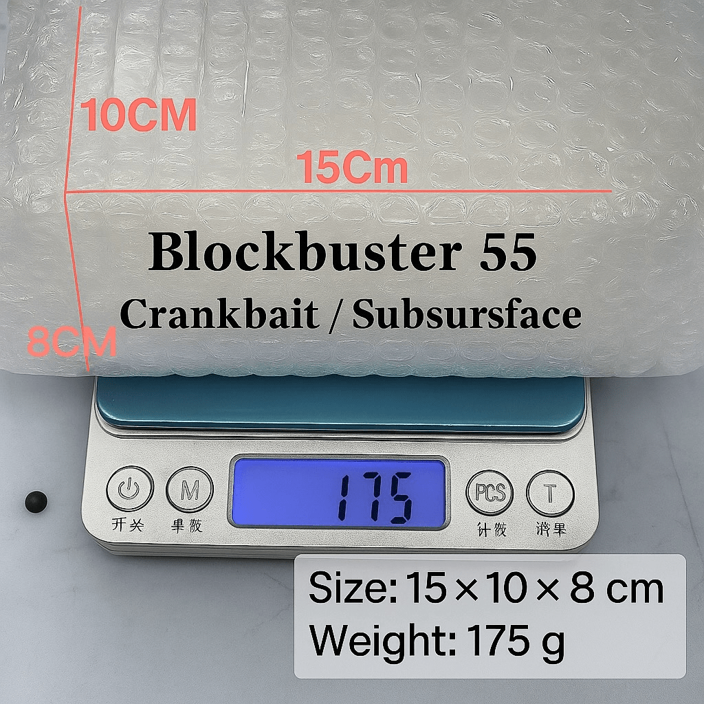 Build Your MAGAS Bundle - Blockbuster - 55 Crankbait (CB) (Pick 6) - MY TACKLE R&D ENTERPRISE