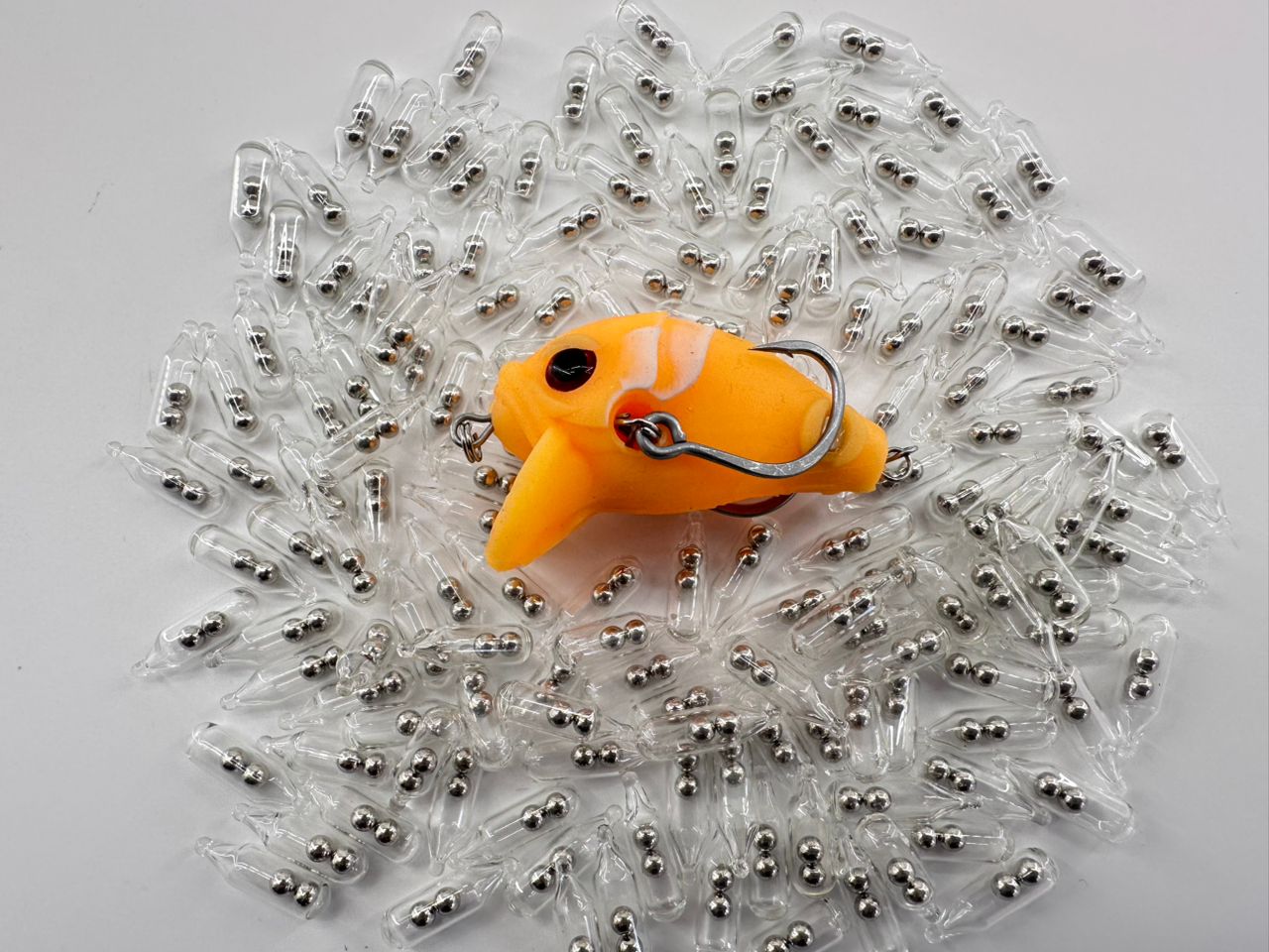 MAGAS Blockbuster-42 Subsurface soft silicone anti-snag fishing lure with patented Magnetic Anti-Snag System and removable glass rattle