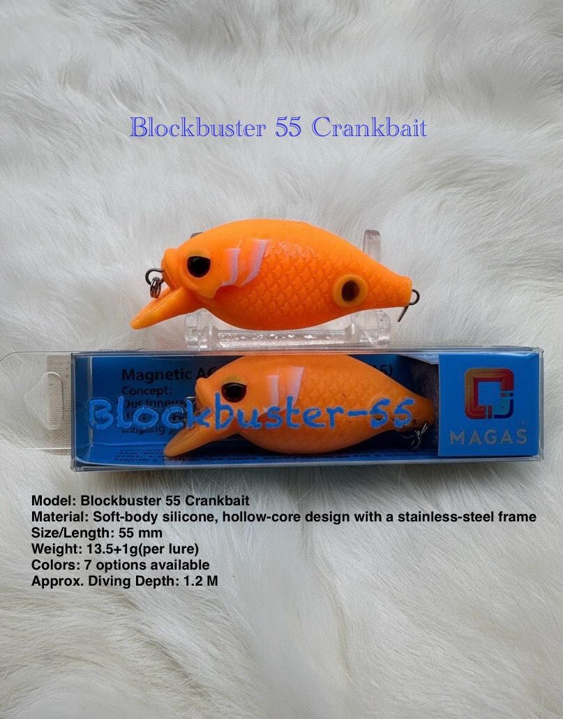Blockbuster - 55 Crankbait (CB) - MY TACKLE R&D ENTERPRISE