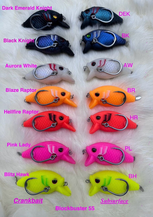 Build Your MAGAS Bundle - Blockbuster - 55 Crankbait (CB) (Pick 12) - MY TACKLE R&D ENTERPRISE