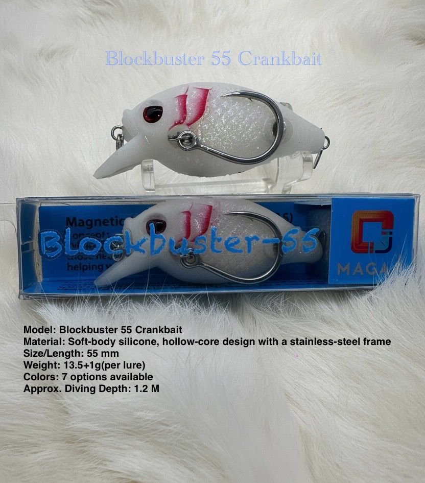 Build Your MAGAS Bundle - Blockbuster - 55 Crankbait (CB) (Pick 12) - MY TACKLE R&D ENTERPRISE