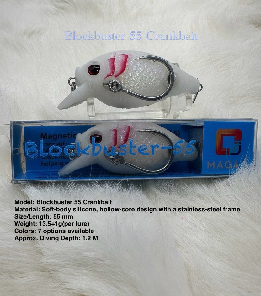 Blockbuster - 55 Crankbait (CB) - MY TACKLE R&D ENTERPRISE