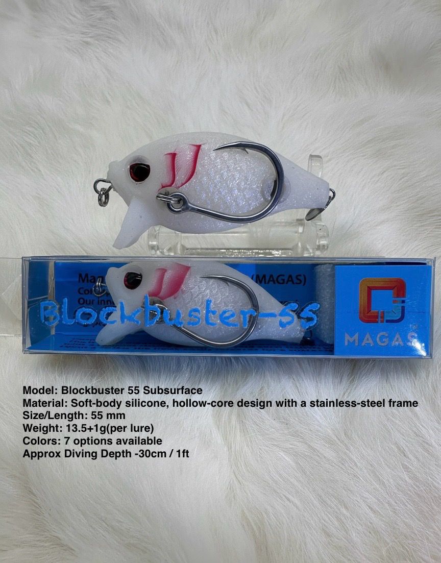 Blockbuster - 55 Subsurface (SF) - MY TACKLE R&D ENTERPRISE