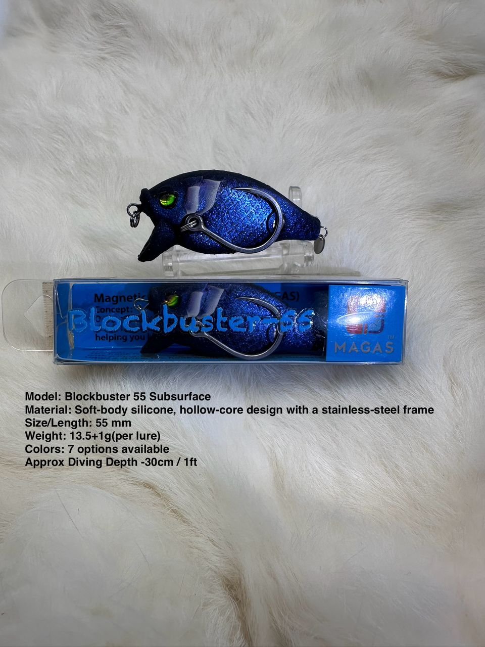 Build Your MAGAS Bundle - Blockbuster - 55 Subsurface (SF) (Pick 3) - MY TACKLE R&D ENTERPRISE